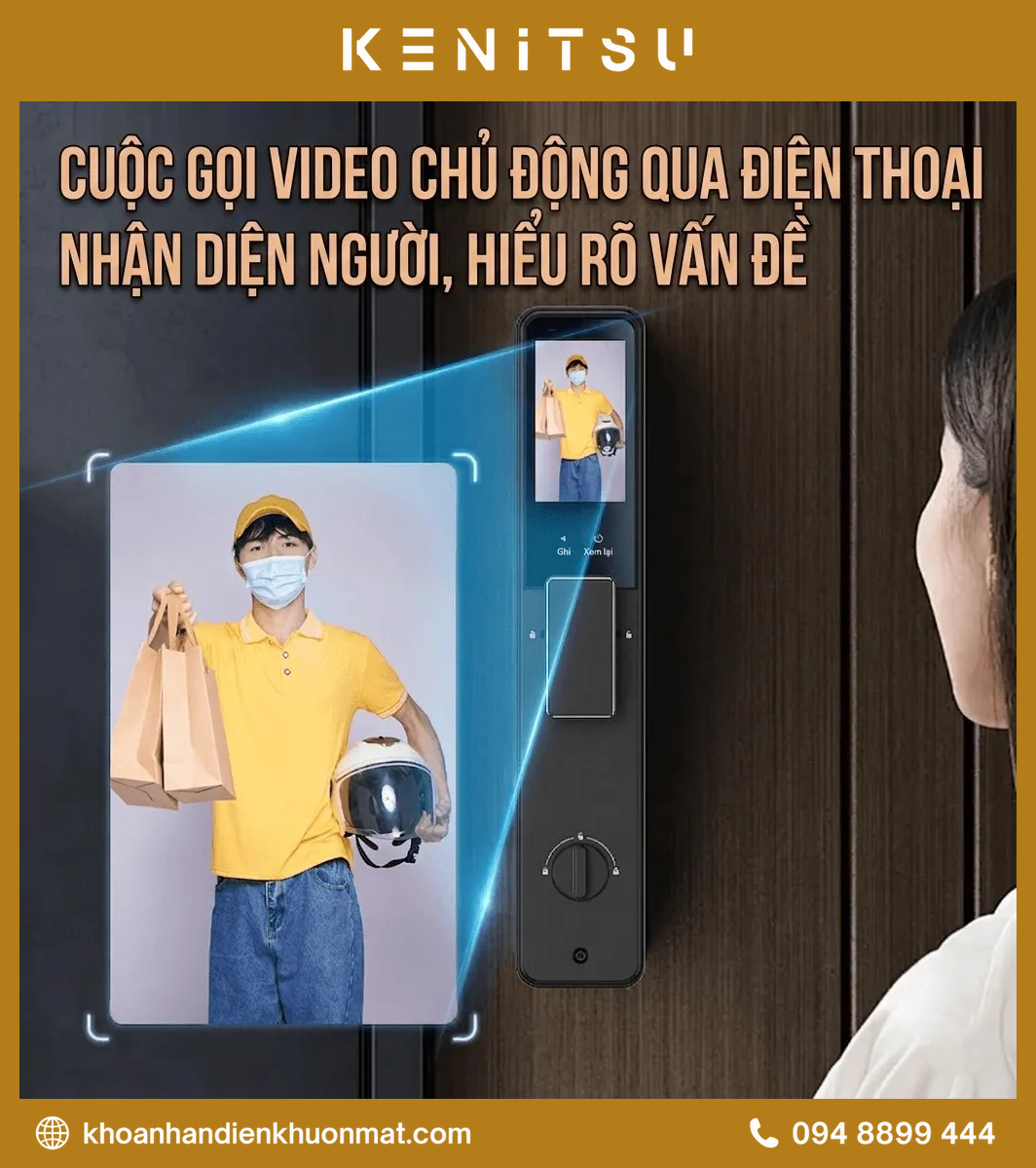 Cuộc gọi video qua điện thoại của khóa Kenitsu HIG09